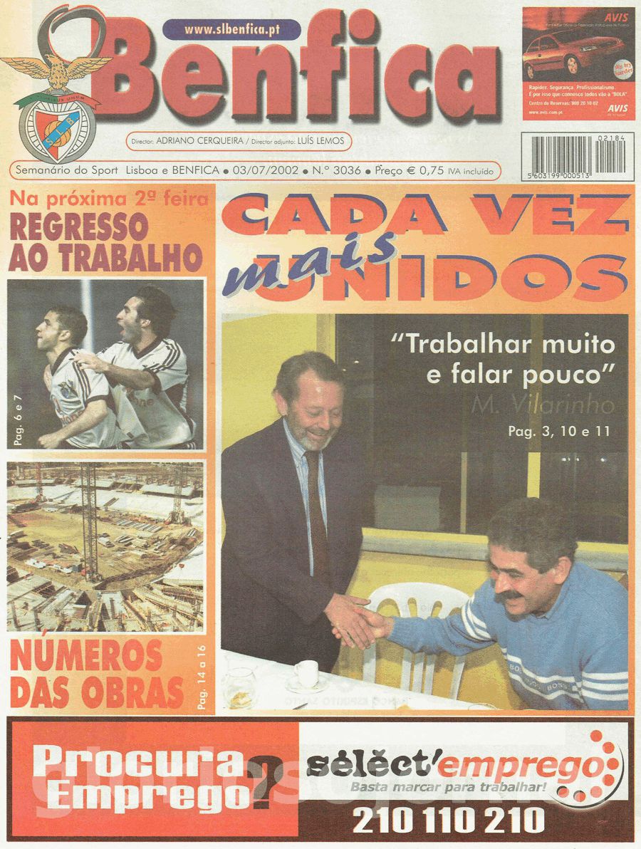 jornal o benfica 3036 2002-07-03